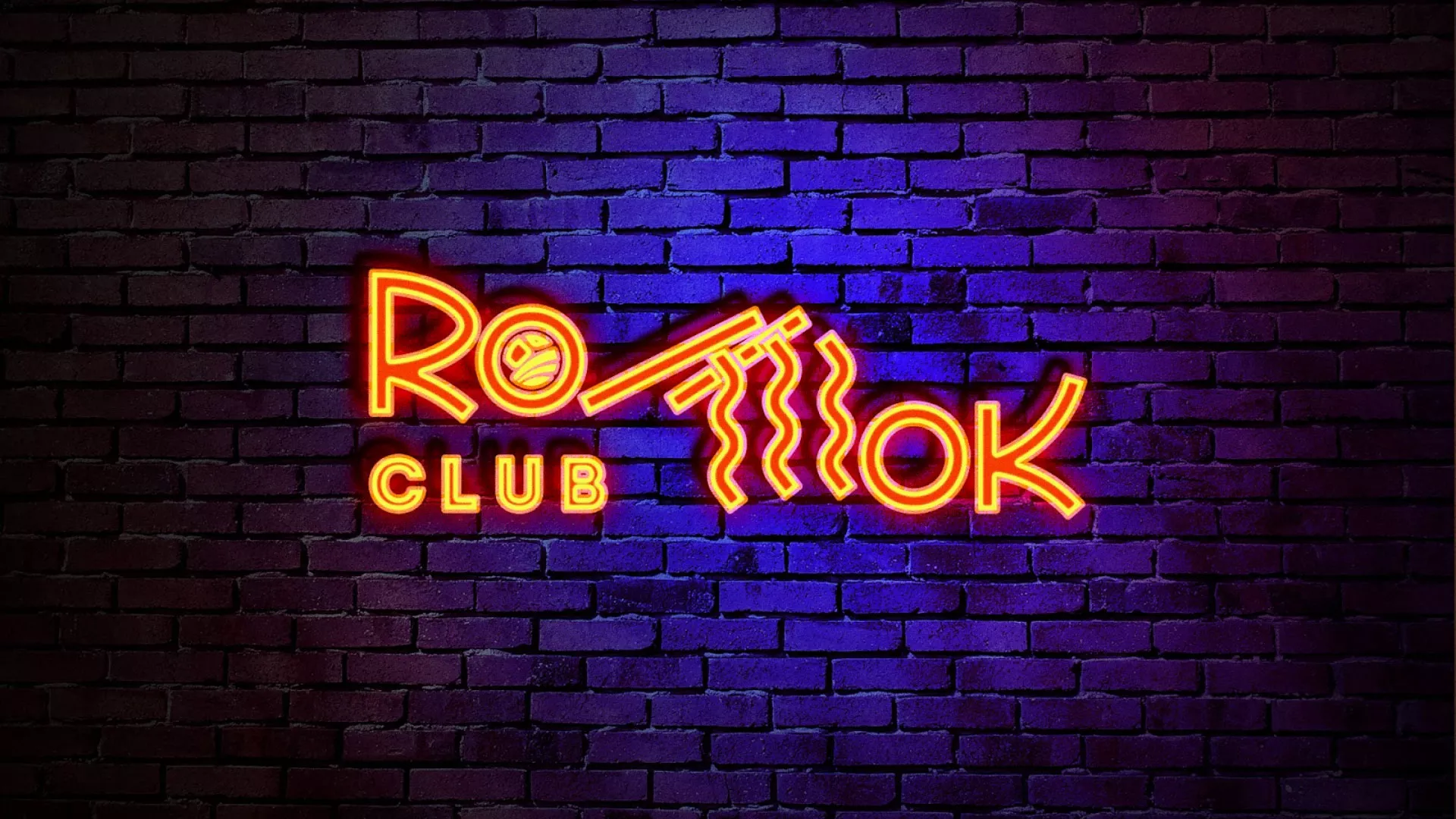 Разработка интерьерной вывески суши-бара «Roll Wok Club» в Петропавловске-Камчатском